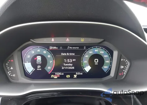 2025 Audi Q3 Premium 45 Tfsi S Line Quattro Tiptronic z USA, uszkodzony, nr VIN WA1EECF31S1067708